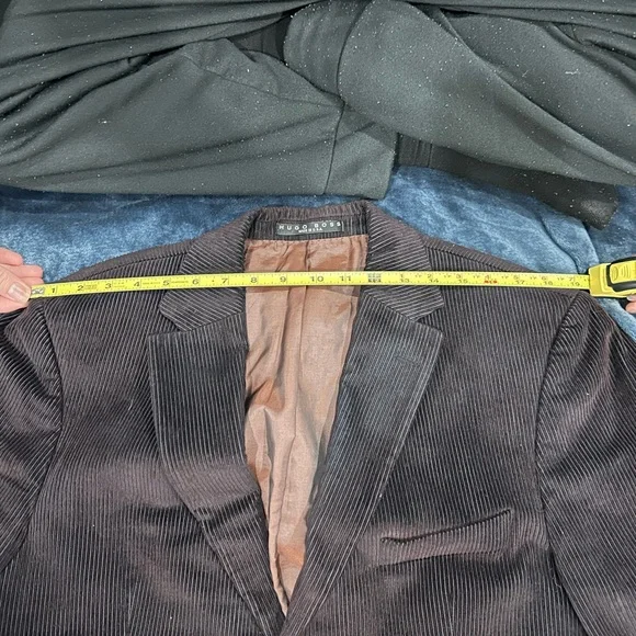Hugo Boss Dark Brown Corduroy Blazer - Picture 3 of 9
